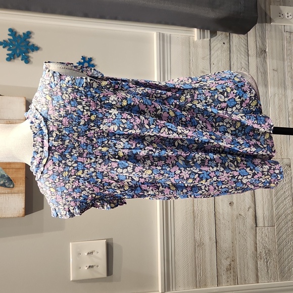 EUC Nanette Women's sz S Floral Blouse - Picture 4 of 5